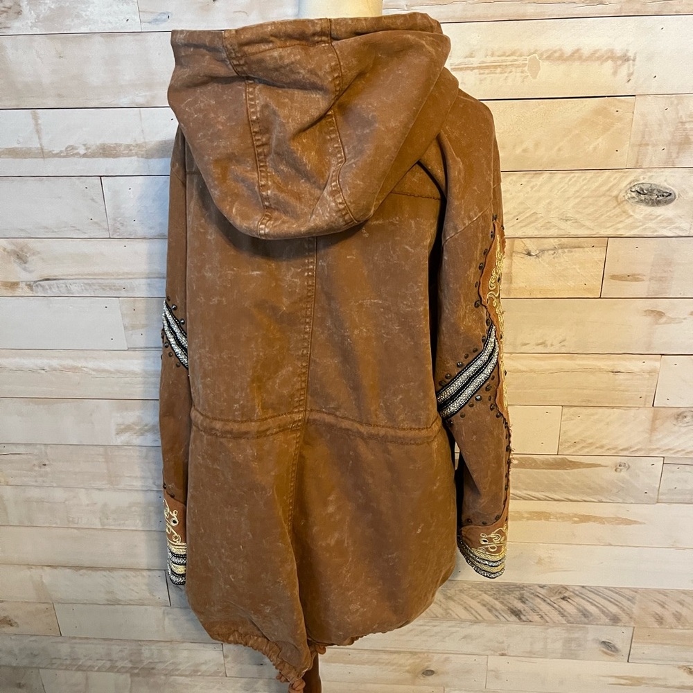 Free people size M Golden quills jacket - Picture 5 of 11